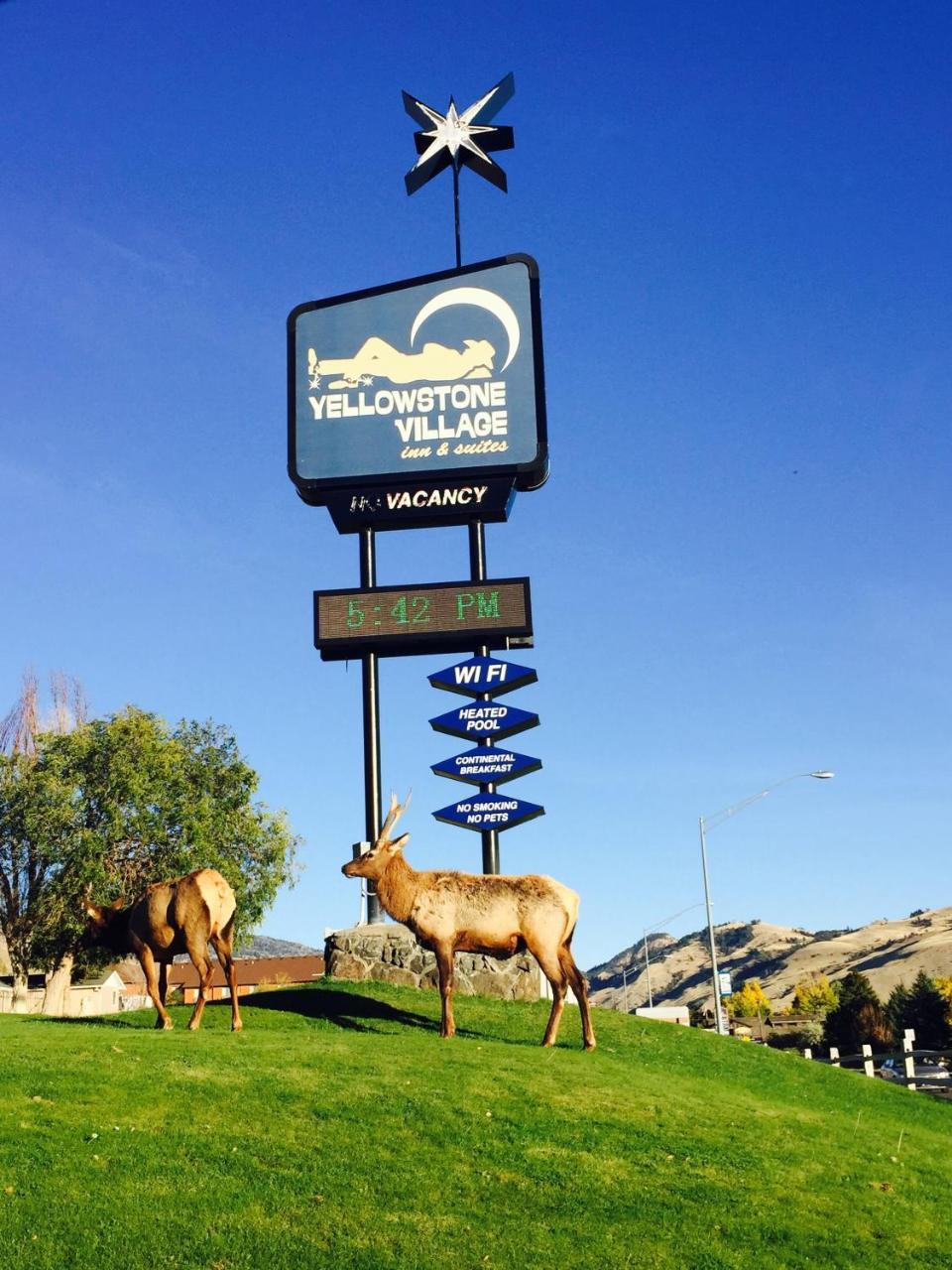 Yellowstone Village Inn And Suites Gardiner Eksteriør billede